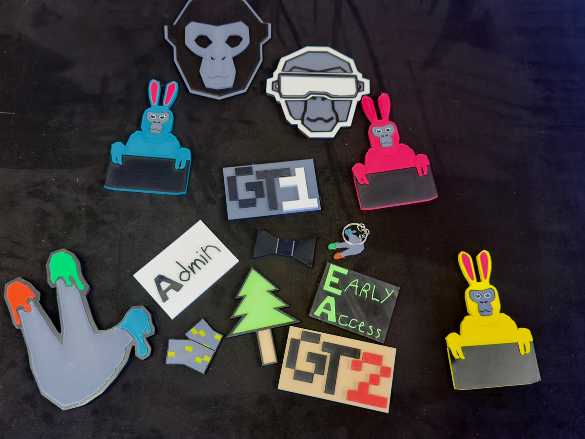 Badge Keychains & Magnets