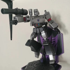 Decepticon-Inspired Floating Display Shelf for Action Figures