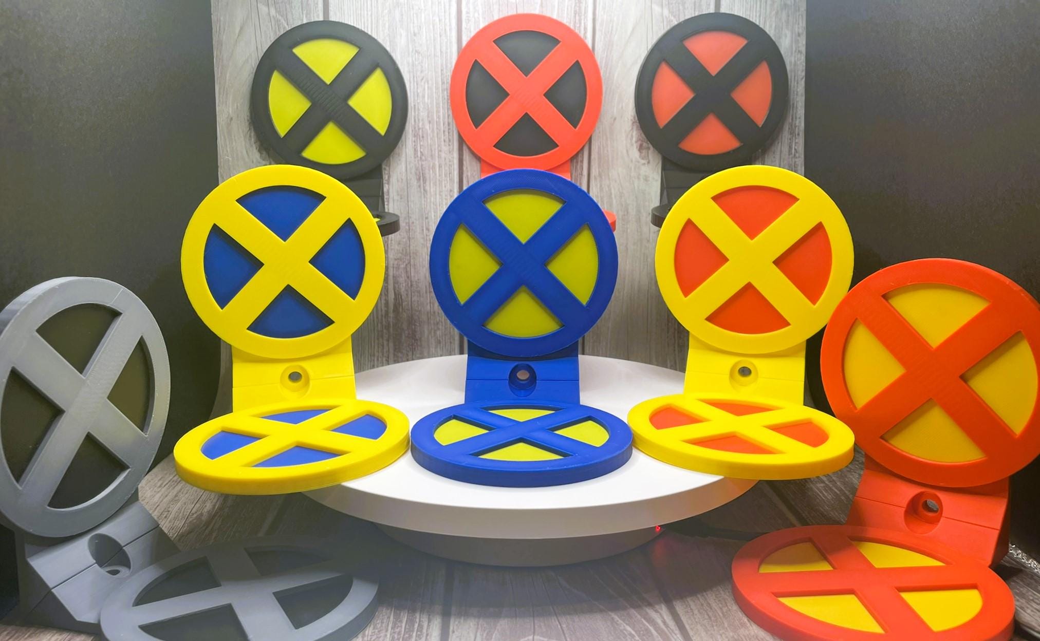 X-Men-Inspired Floating Display Shelf for Action Figures - product photo 1