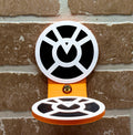 Orange Lantern-Inspired Floating Display Shelf for Action Figures - product photo 1