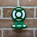 Green Lantern-Inspired Floating Display Shelf for Action Figures - product photo 1
