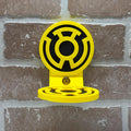 Sinestro Corps-Inspired Floating Display Shelf for Action Figures - product photo 1