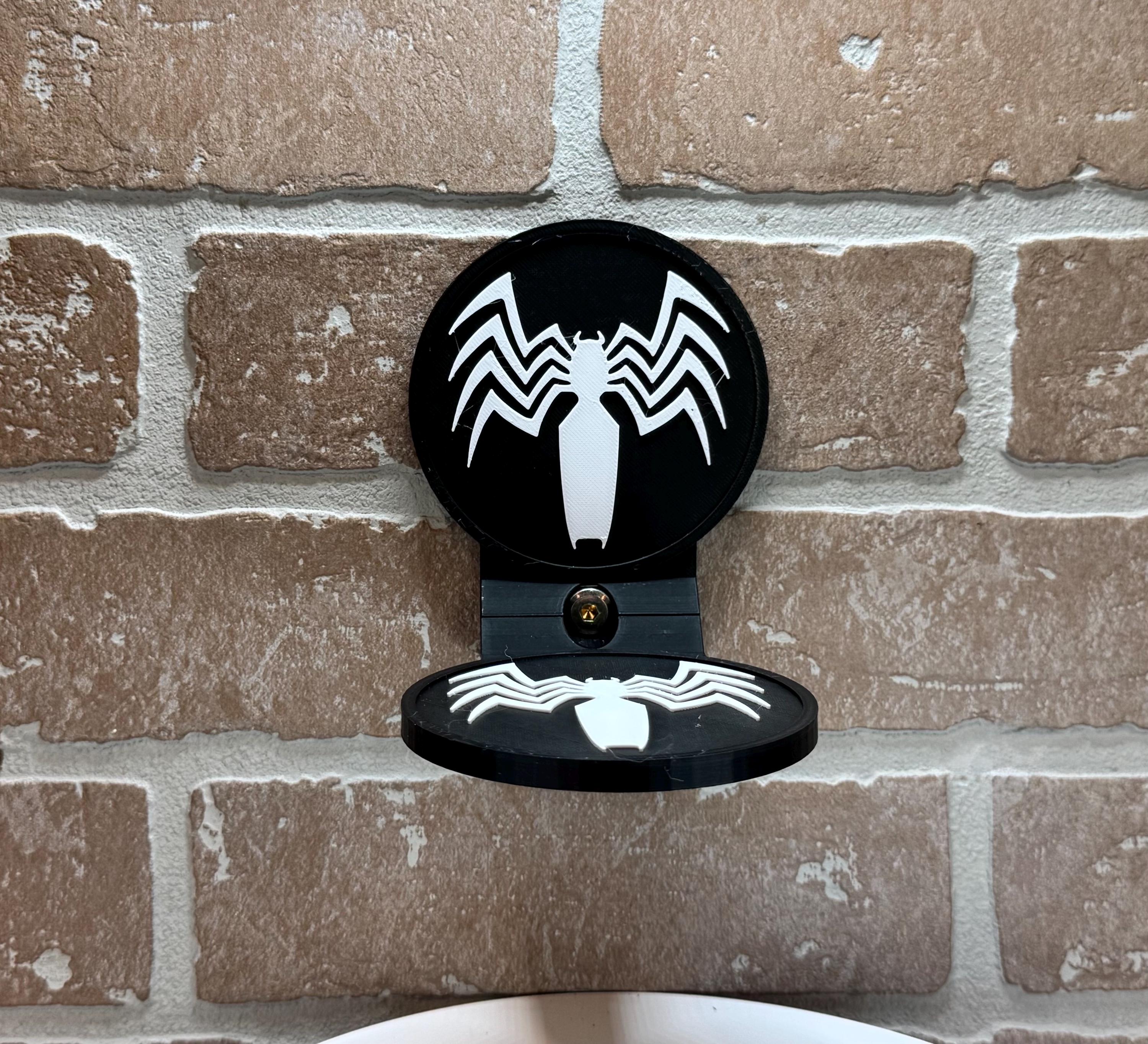 Venom-Inspired Floating Display Shelf for Action Figures - product photo 1