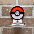 Poké Ball-Inspired Floating Display Shelf for Collectibles - product photo 1