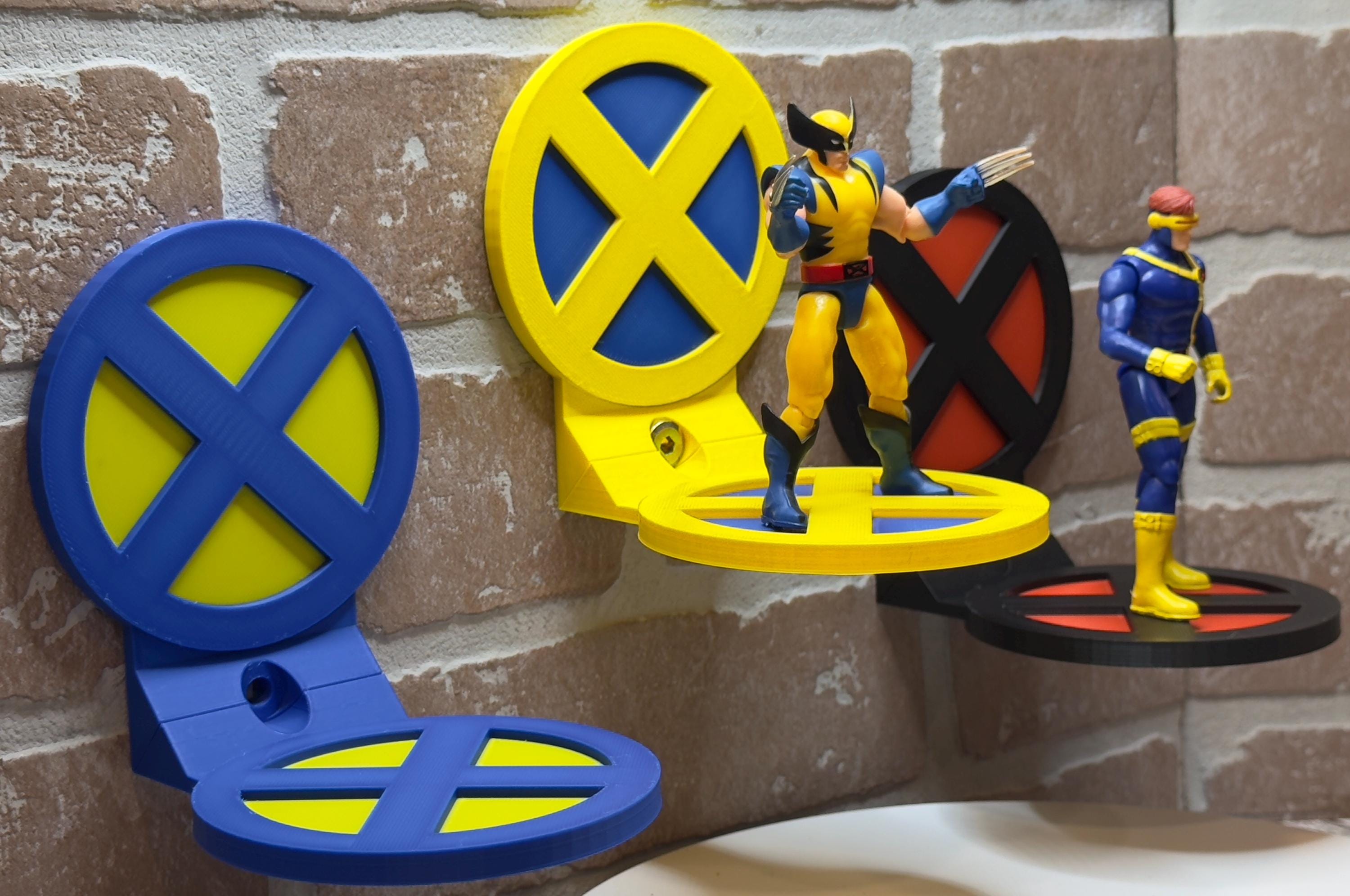 X-Men-Inspired Floating Display Shelf for Action Figures - product photo 4