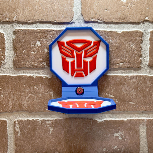 Autobot-Inspired Floating Display Shelf for Action Figures - product photo 1