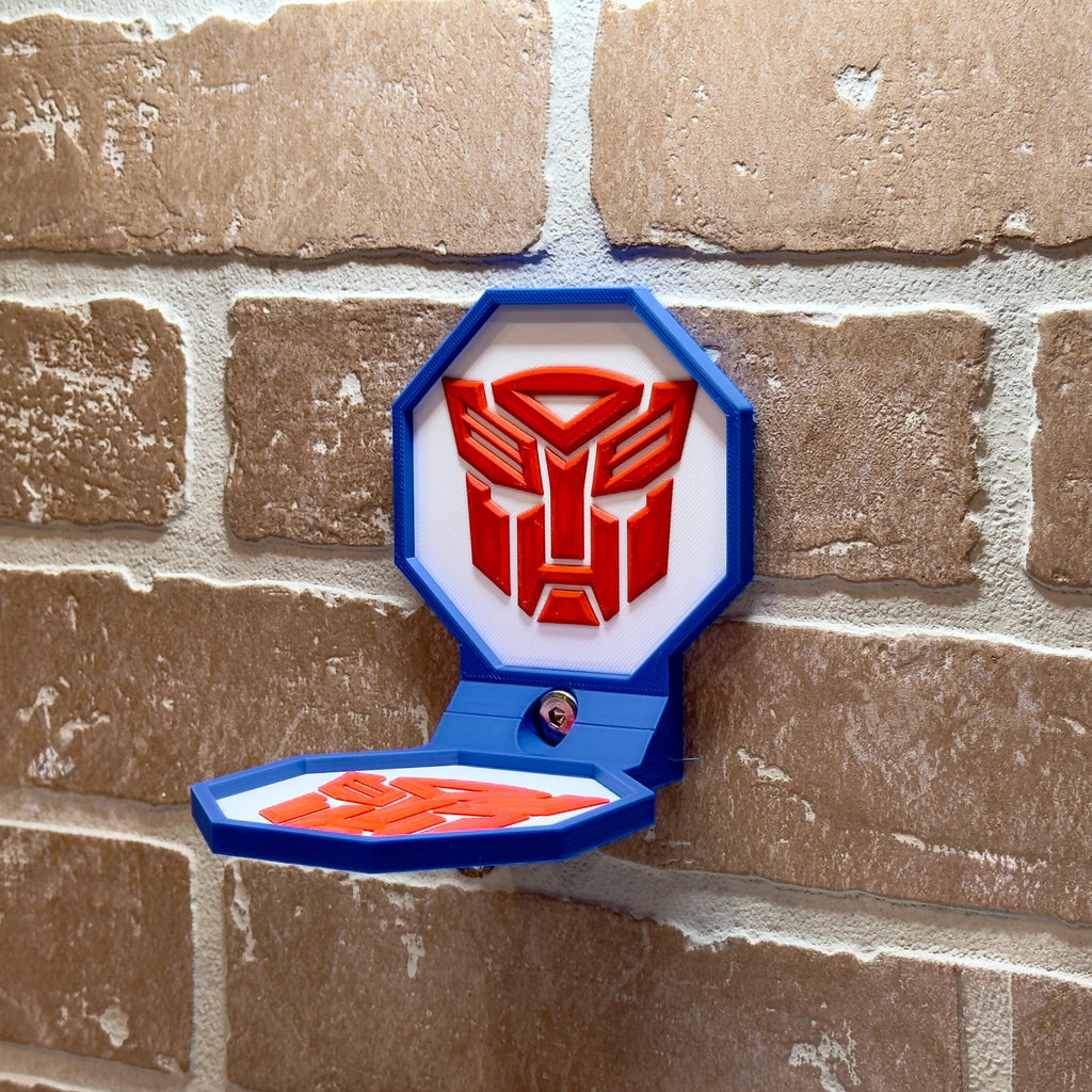 Autobot-Inspired Floating Display Shelf for Action Figures - product photo 2