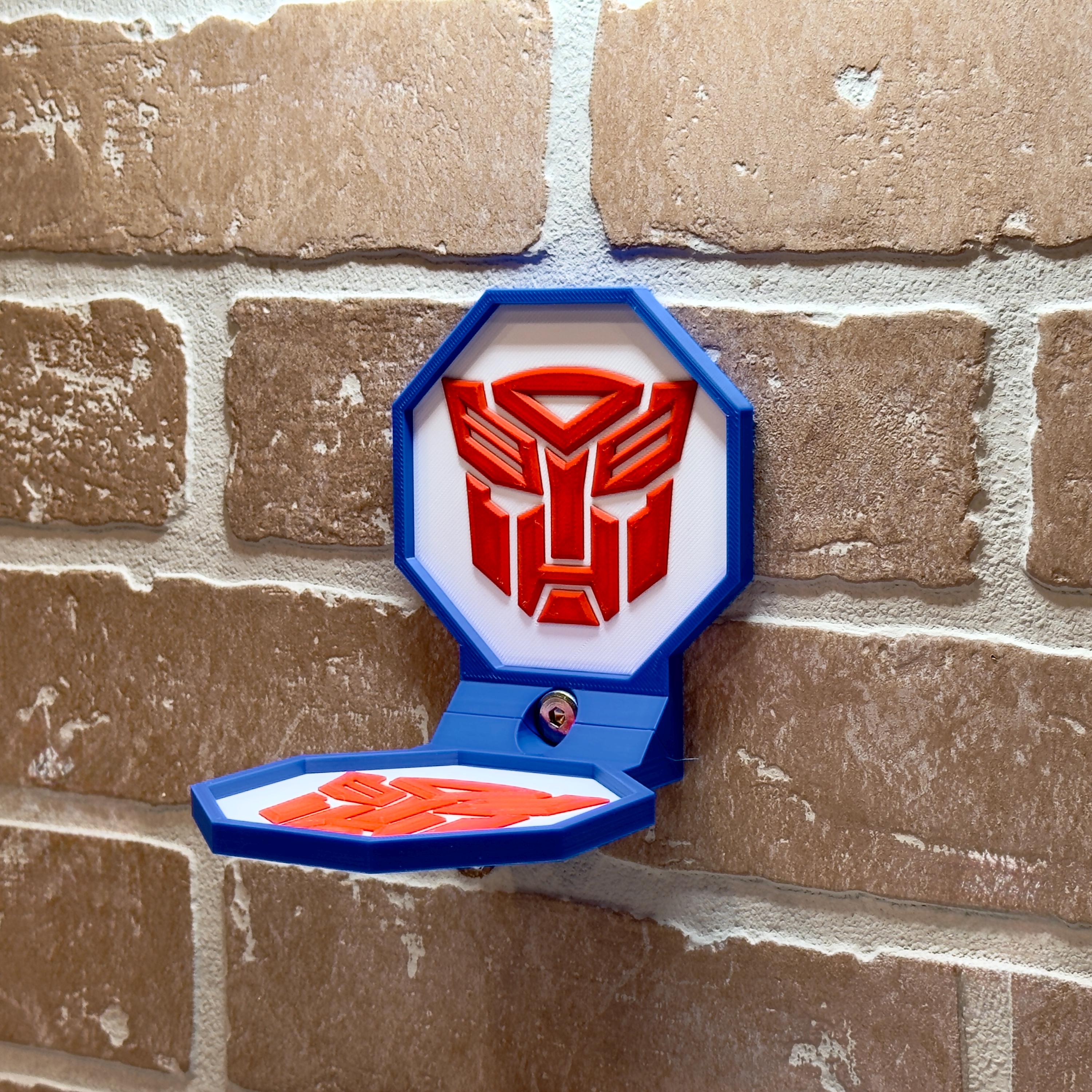 Autobot-Inspired Floating Display Shelf for Action Figures - product photo 2