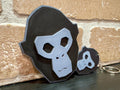 Gorilla Tag-Inspired Badge Keychain & 2x3 Magnet - Design D - product photo 1