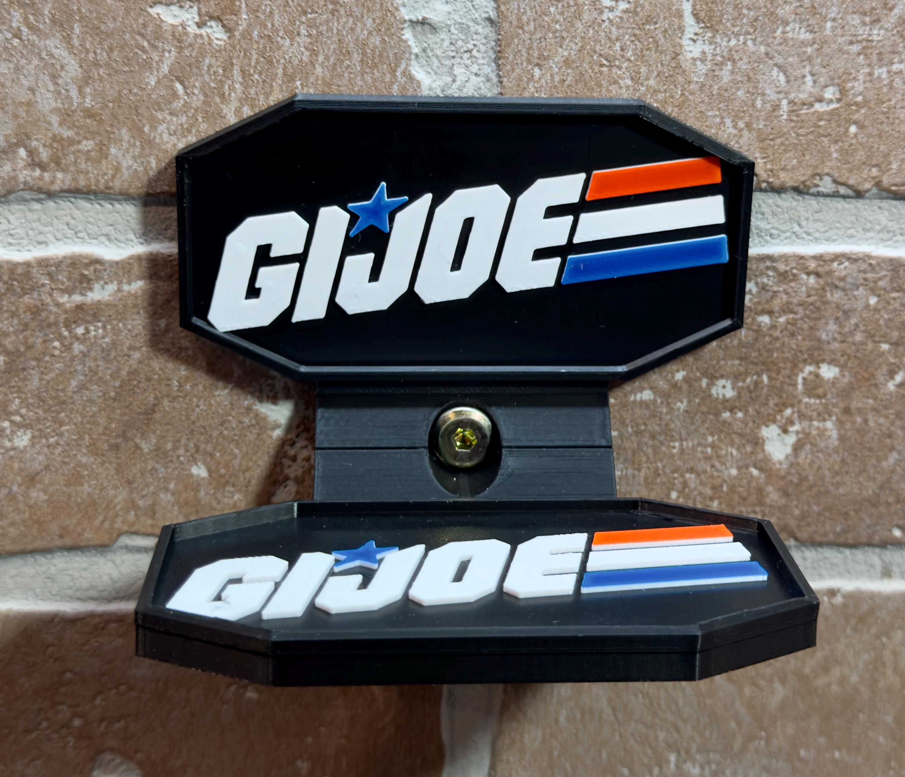 G.I. Joe-Inspired Floating Display Shelf for Action Figures - product photo 1